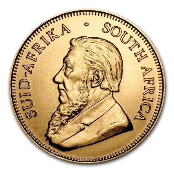 Zuid-Afrika. 1/10 Krugerrand 2021 1/10 oz Gold South African, Postzegels en Munten, Edelmetalen en Baren