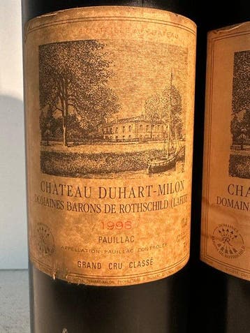 1998 Chateau Duhart-Milon - Pauillac Grand Cru Classé - 2, Nieuw