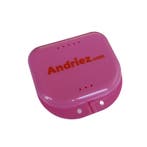 Beugelbakje - Roze - Gebitsbakje Beugeldoosje - Prothese Bak, Verzenden, Nieuw