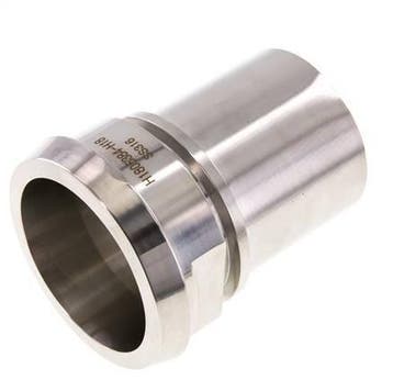 DIN 11851 Raccord sanitaire (laitier) Cône de 86 mm x pilier, Verzenden