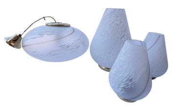 Vetreria DEste - Lamp (4) - WERVELING - Muranoglas - Set