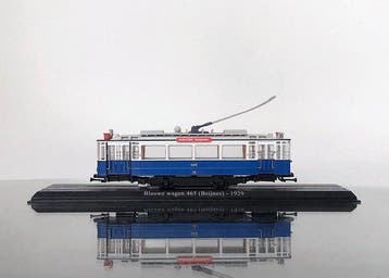 Atlas H0 - Tramway miniature (1) - Wagon bleu 465 (Beijnes), Nieuw