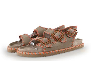 Colors of California Slippers in maat 41 Beige, Slippers, Verzenden, Beige, Zo goed als nieuw