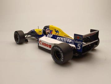 WERK83 1:18 - Modelauto - Williams FW14 #5 Winner British GP