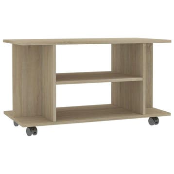 Tv-meubel eiken 80cm | -40% Retour deal | Sla toe!, Verzenden