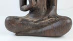 Massief houten Boeddha beeld - Statue - Cambodge (Sans prix, Antiek en Kunst