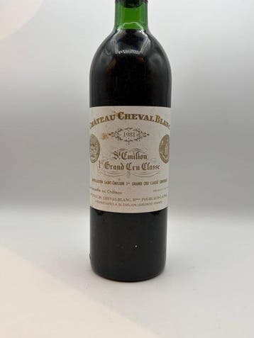 1981 Chateau Cheval Blanc - Saint-Émilion 1er Grand Cru, Verzamelen, Nieuw