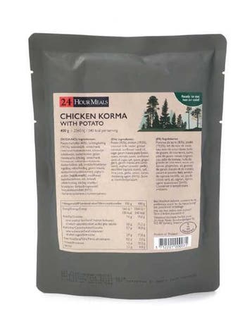 Kip Korma met Aardappelen - 24 Hour Meals, Verzenden