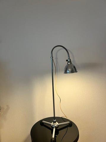 Christian Dell - Lamp - Verchroomd, Metaal - Originele
