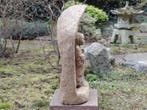 Japanse stele, Jiz Bosatsu () - sculptuur Steen - Japan