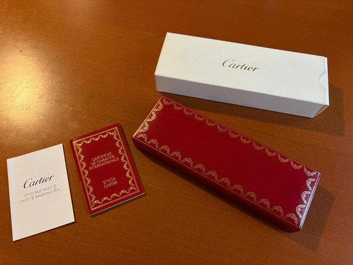 Cartier - STYLO BILLE MUST II - Balpen, Collections, Stylos