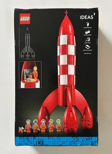 Tintin LEGO Ideas Tintin Maanraket 21367 - Ongeopend Mint, Nieuw