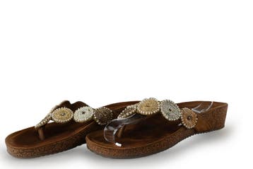Lazamani Slippers in maat 40 Beige, Slippers, Verzenden, Beige, Lazamani