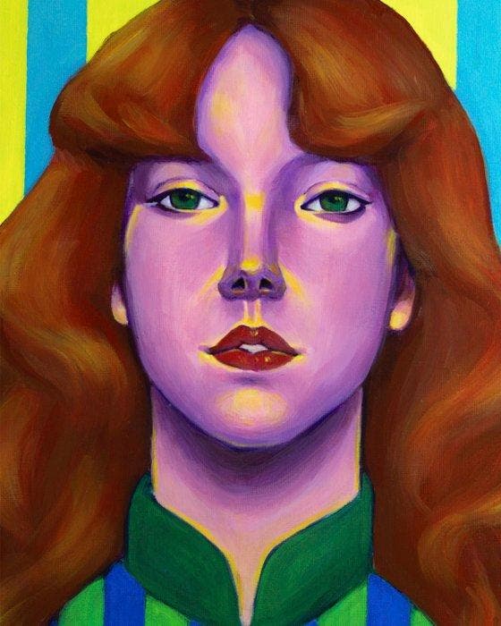 Xiaoning Yu - Silent Icon, Antiek en Kunst, Kunst | Schilderijen | Modern