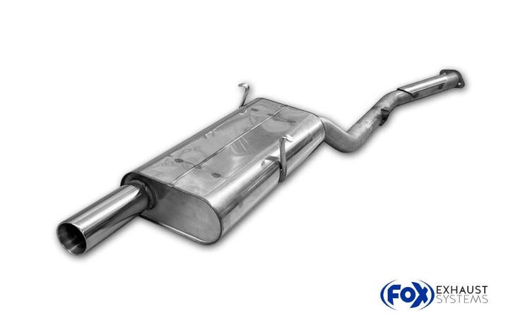 FOX BMW E30 316i/318i Sedan/Cabriolet Achterdemper - 1x80 Ty, Autos : Pièces & Accessoires, Systèmes d'échappement, Envoi