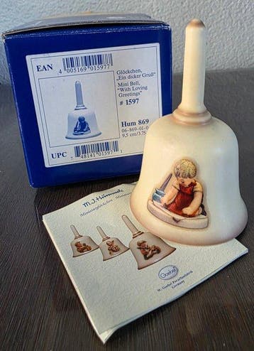Goebel - Beeldje - Hummel Mini Bell Hum 868/869 (2) -, Antiek en Kunst