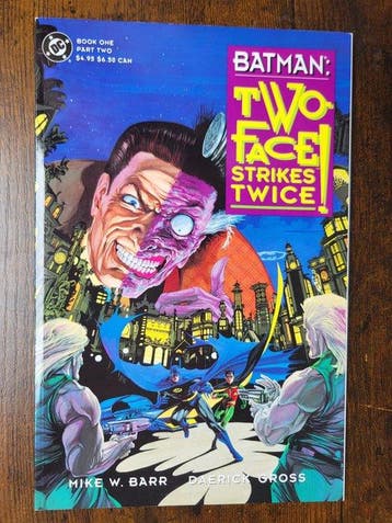 Batman: Two-Face Strikes Twice #1 - Signed by creator Joe, Boeken, Nieuw