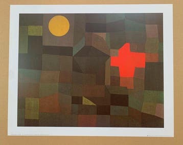 Paul Klee (after) - Feuer bei Vollmond, 1933 - Artprint - 40