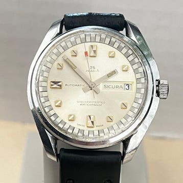 Sicura - Racing Heritage XL - Zonder minimumprijs - Heren -, Handtassen en Accessoires, Horloges | Heren, Nieuw