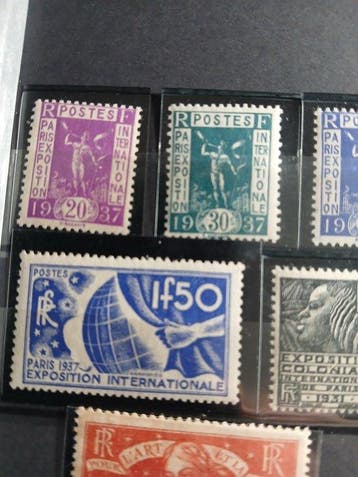 Frankrijk 1930/1936 - De Zaaier, Koloniale Tentoonstelling,