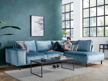Zetel vanaf €899.-  | Blauwe Hoeksalon, Maison & Meubles