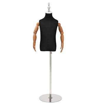 vidaXL Verstelbare 120-150 cm Mannequin met Basis Uniseks PP, Articles professionnels, Verzenden