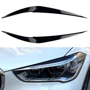 Koplampspoilers | geschikt voor BMW | X1 15-19 5d suv F48 /, Verzenden