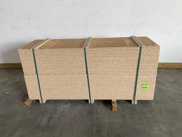 Veiling - 36x OSB plaat mes -en groef 205x67,5x2,5 cm, Nieuw