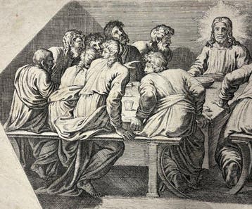 Nicolas Chaperon, after Raphael (XVIII) - L Ultima Cena