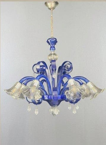 IDL (Italian Design Lighting) - Kroonluchter - Ca Doro / 8, Antiek en Kunst