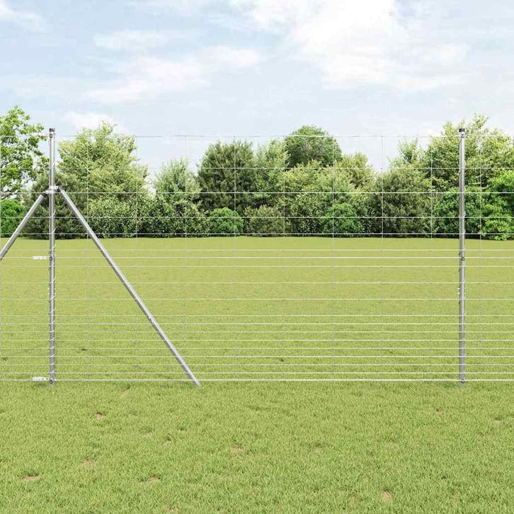vidaXL Wildhek Warm Verzinkt 1000 x 150 x 0,18 cm IJzer, Tuin en Terras, Tuinhekken en Hekwerk, Nieuw, Verzenden