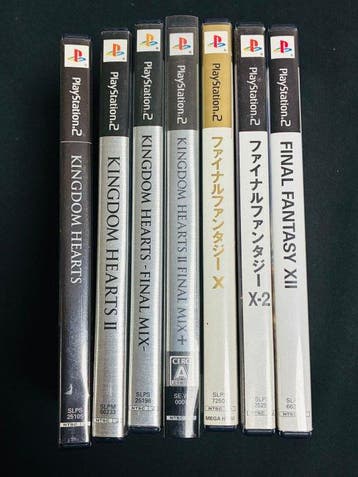 Sony - PlayStation 2 - Kingdom Hearts & Final Fantasy - 7