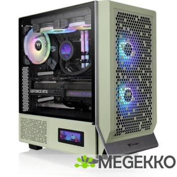 Thermaltake Ceres 300 TG Midi Tower Groen, Verzenden