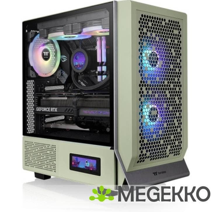 Thermaltake Ceres 300 TG Midi Tower Groen, Informatique & Logiciels, Boîtiers d'ordinateurs, Envoi