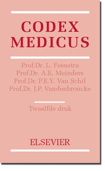 Codex Medicus 9789062285914 L. Feenstra, Verzenden, L. Feenstra