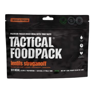 Linzen Stroganoff - Tactical Foodpack, Verzenden