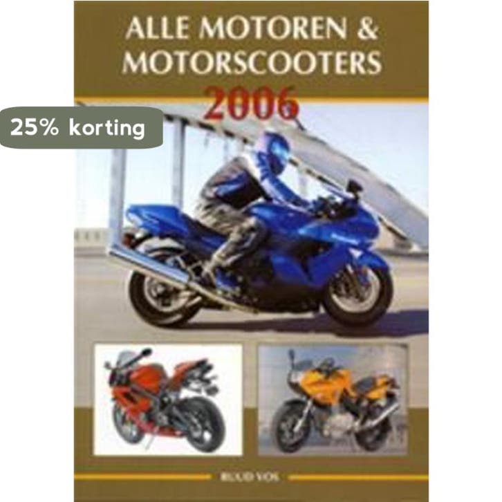 Alle motoren & motorscooters 2006 9789060134504 R. Vos, Boeken, Hobby en Vrije tijd, Gelezen, Verzenden