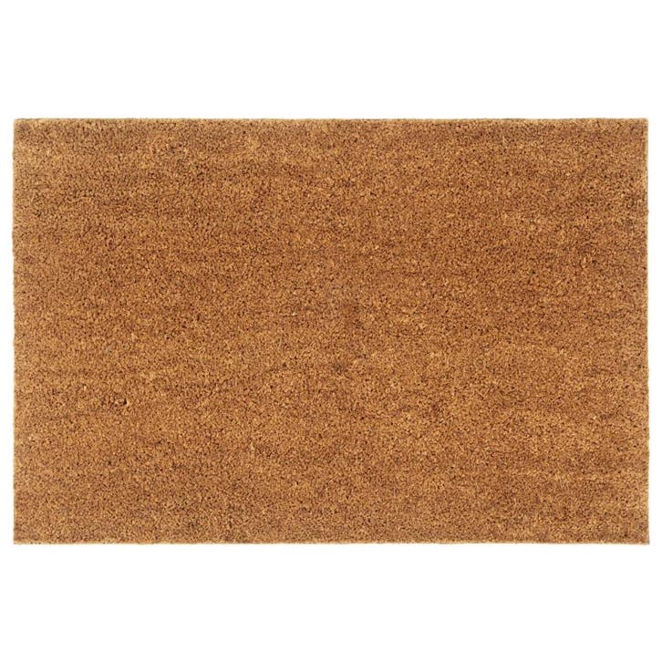vidaXL Deurmat 60x90 cm getufte kokosvezel naturel, Tuin en Terras, Deurmatten, Nieuw, Verzenden
