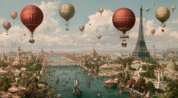 I_KONIQ - Belle Epoque Balloons sur Paris, Nieuw