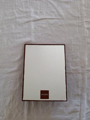 Hermès - Tafelspiegel - Mahonie - Zeldzame toogspiegel