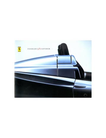 2000 FERRARI 360 SPIDER BROCHURE 1602/00