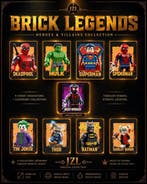 JZL - [BRICK LEGENDS] “Superman – Last Son of Krypton” [XL, Nieuw