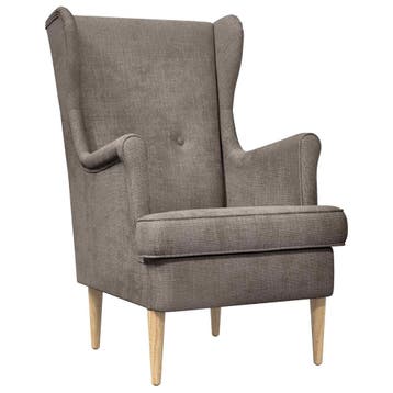 vidaXL Fauteuil Zand ARES, Verzenden, Nieuw