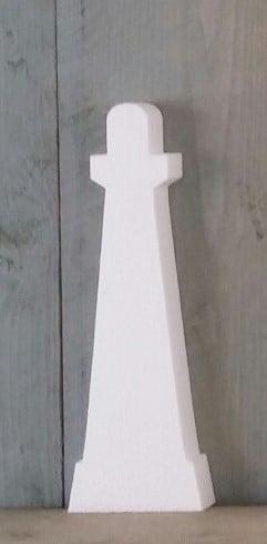 Styropor Piepschuim Isimo Vuurtoren 30x3 cm, Hobby en Vrije tijd, Knutselen, Nieuw