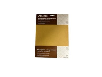 Veiling - 10x Master vellen schuurpapier 100, Nieuw