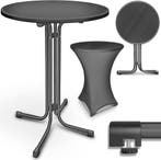 Statafel - Bartafel - Partytafel - 70 cm - Antraciet - Tillv, Verzenden, Nieuw
