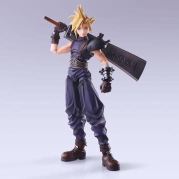 Final Fantasy VII Bring Arts Action Figure Cloud Strife Hard, Ophalen of Verzenden, Nieuw