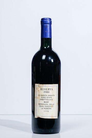 1980 Tenuta San Guido, Sassicaia - Bolgheri Riserva - 1