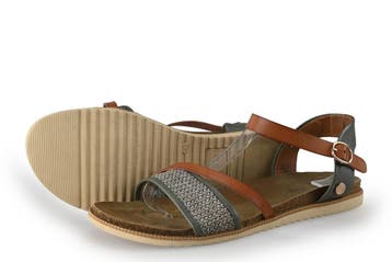 Nelson Sandalen in maat 42 Groen, Kleding | Dames, Schoenen, Verzenden, Sandalen of Muiltjes, Zo goed als nieuw, Nelson