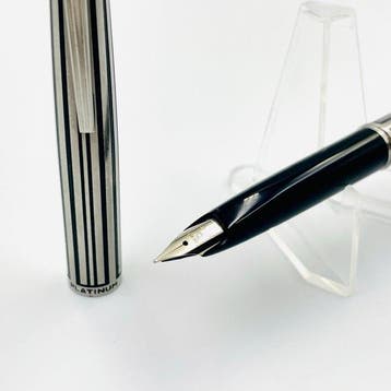 Platinum - Pocket Striped 14K White Gold - Sans prix de, Nieuw